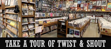 Twist and Shout – CDs/DVDs/Blurays/Records/Stuff